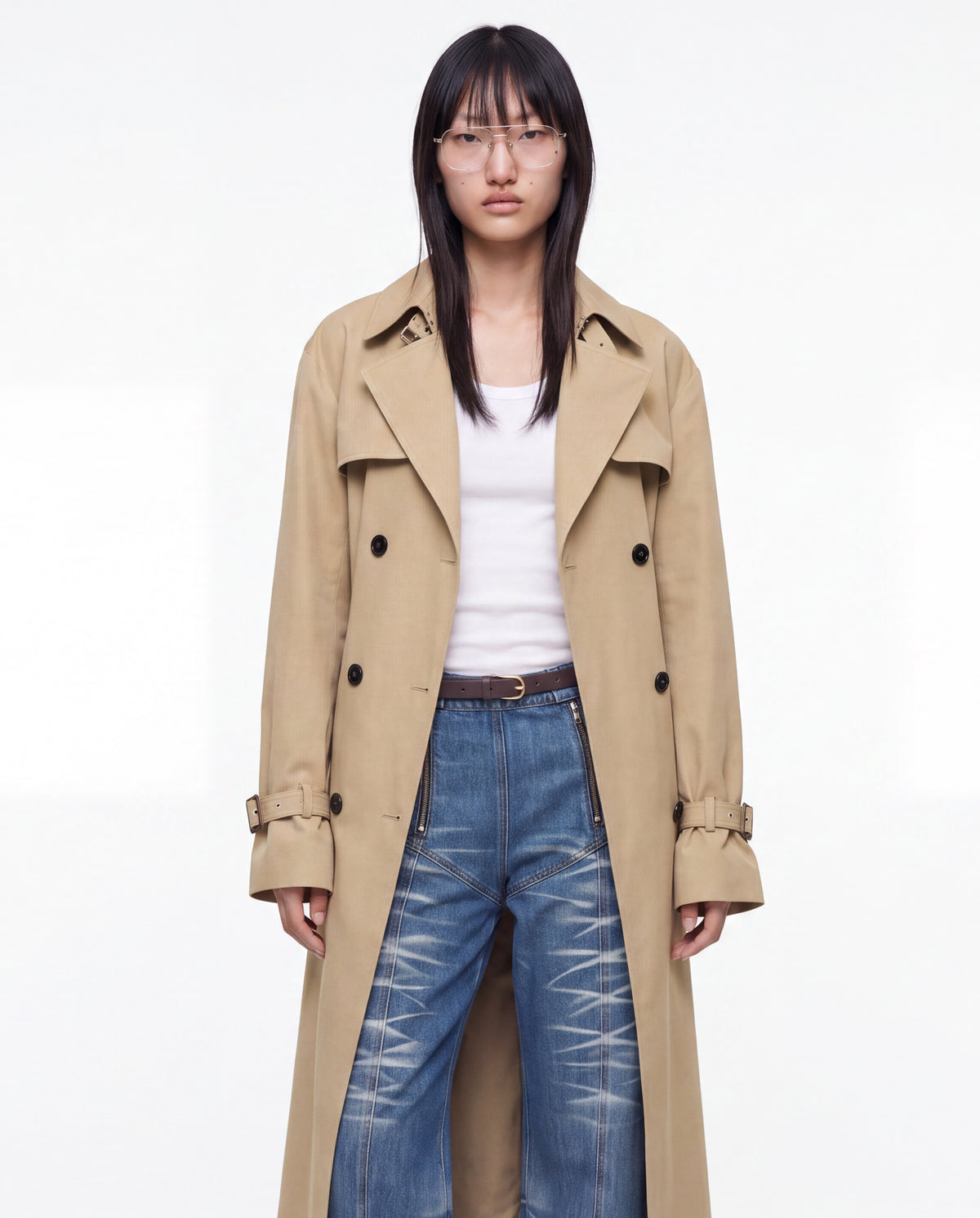 SEREN TRENCH COAT LIGHT BEIGE