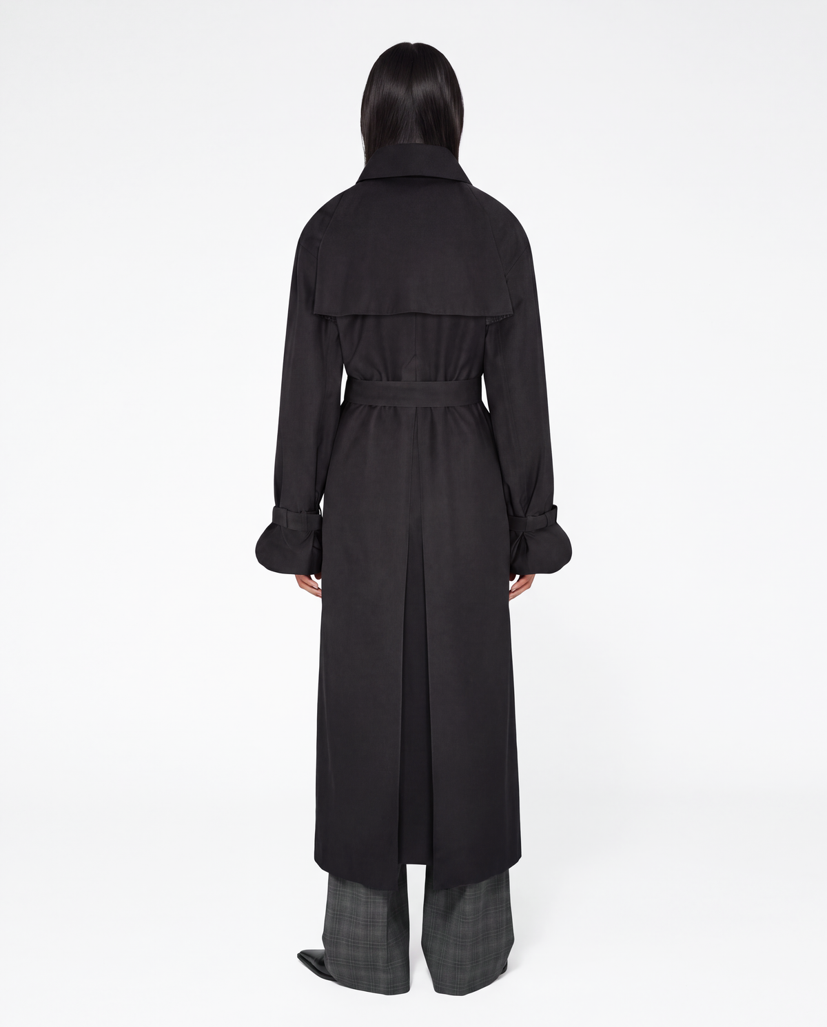 SEREN TRENCH COAT BLACK
