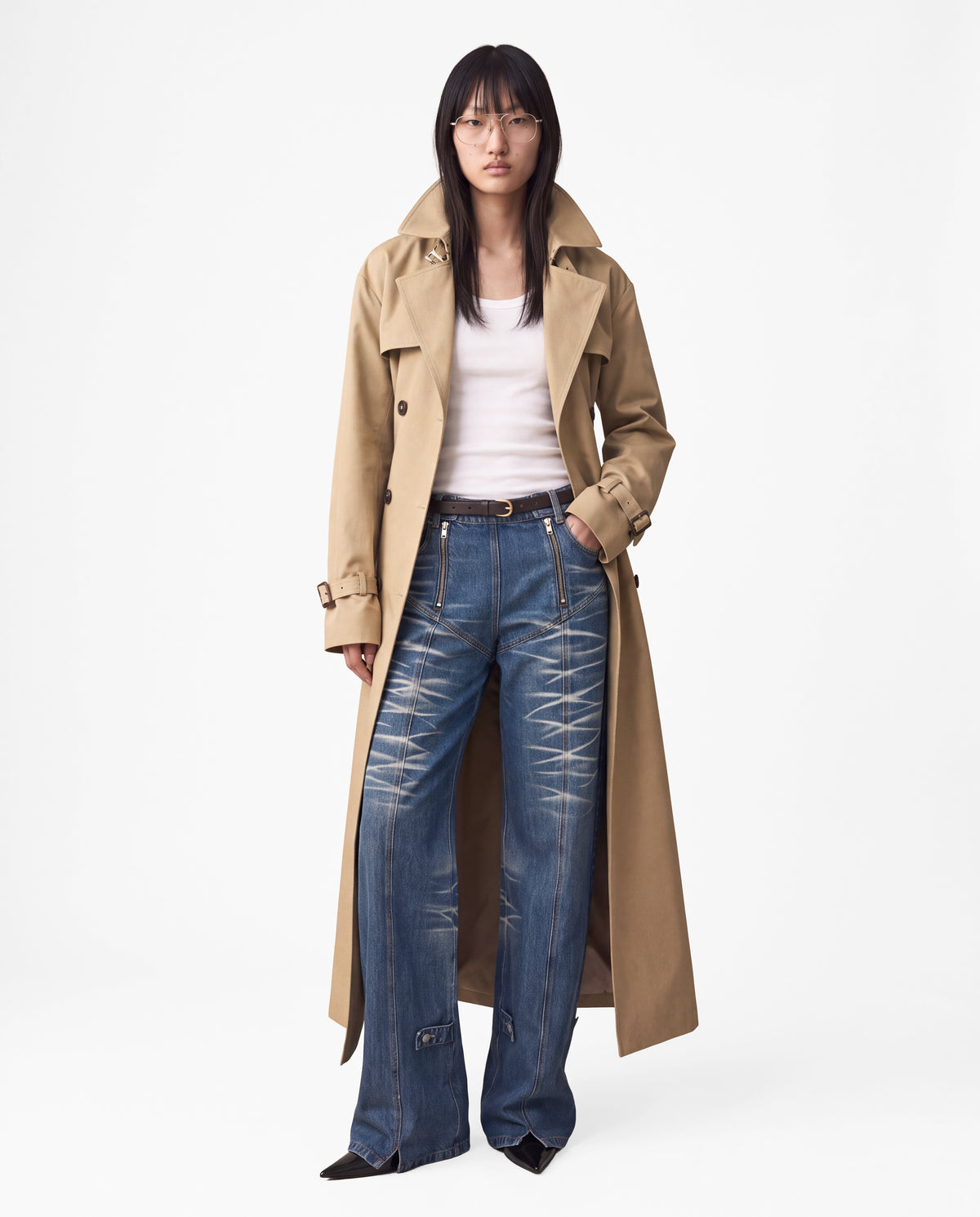 SEREN TRENCH COAT LIGHT BEIGE