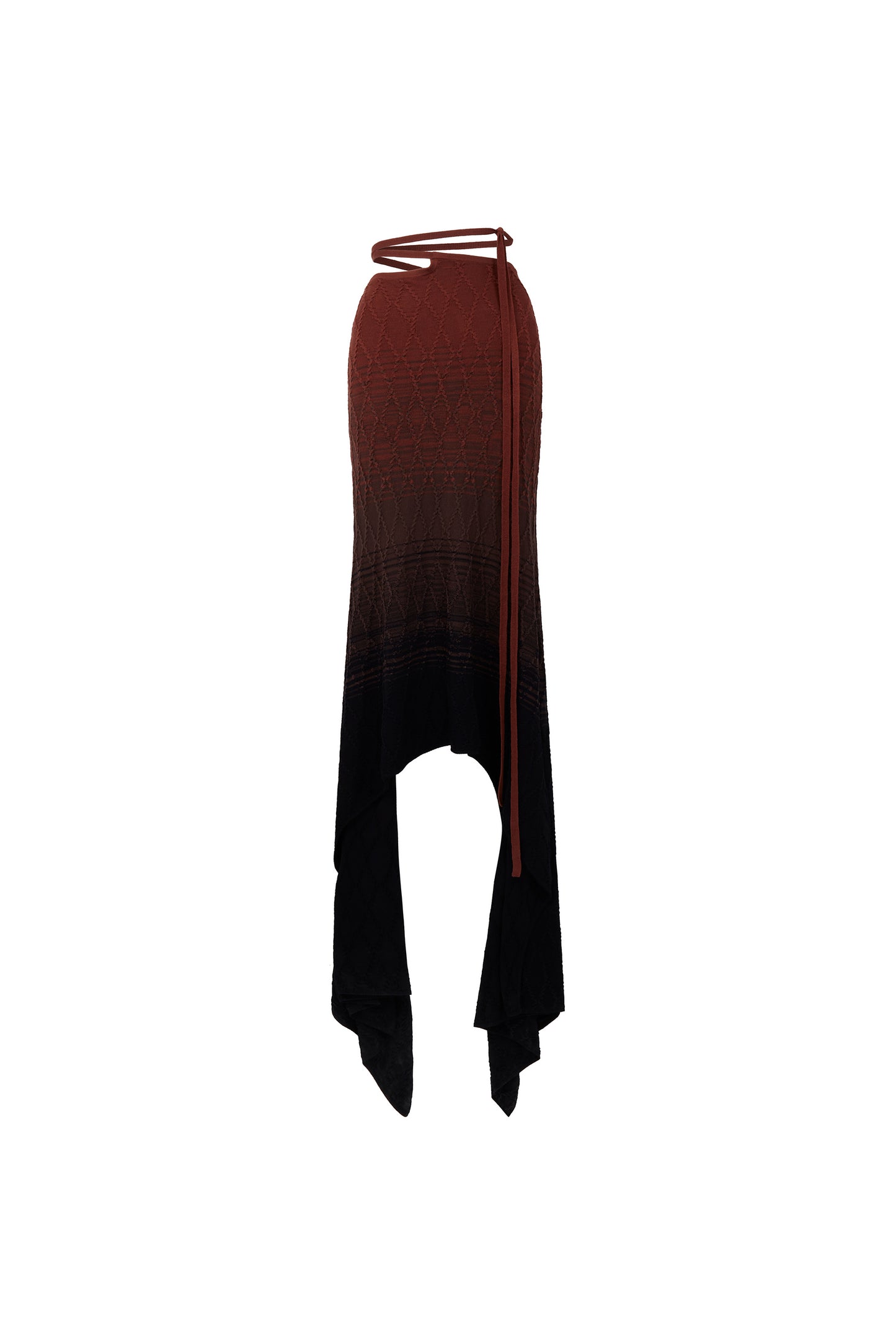 SALEM SKIRT BROWN-BLACK