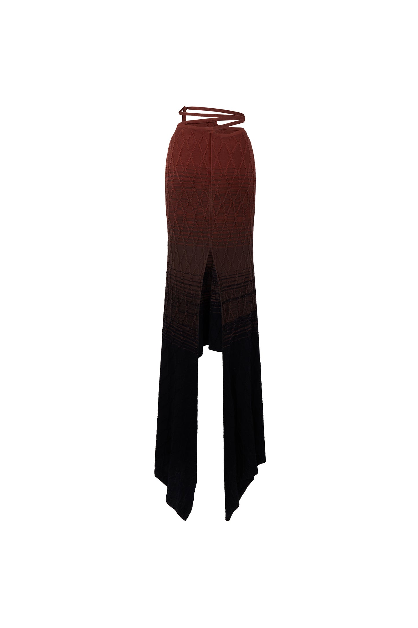 SALEM SKIRT BROWN-BLACK