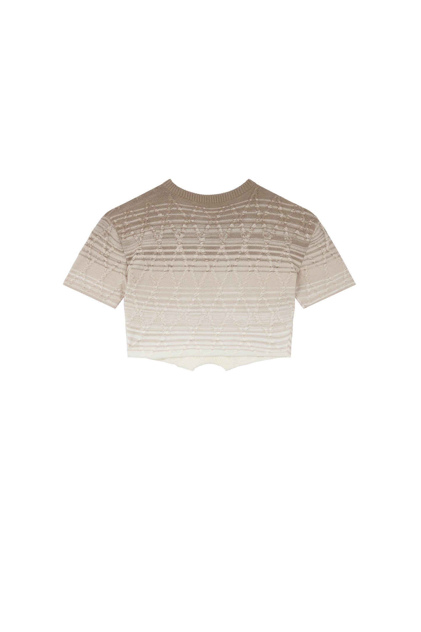 OVERTURNED TEE OFF WHITE-CLAY
