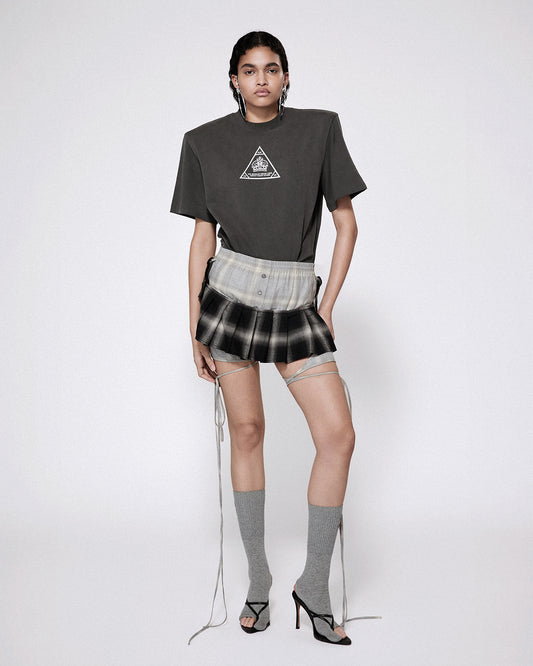 BOXY SRVC T-SHIRT WASHED BLACK