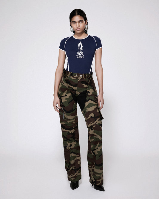 TOTTENHAM HOT GIRLS T-SHIRT NAVY