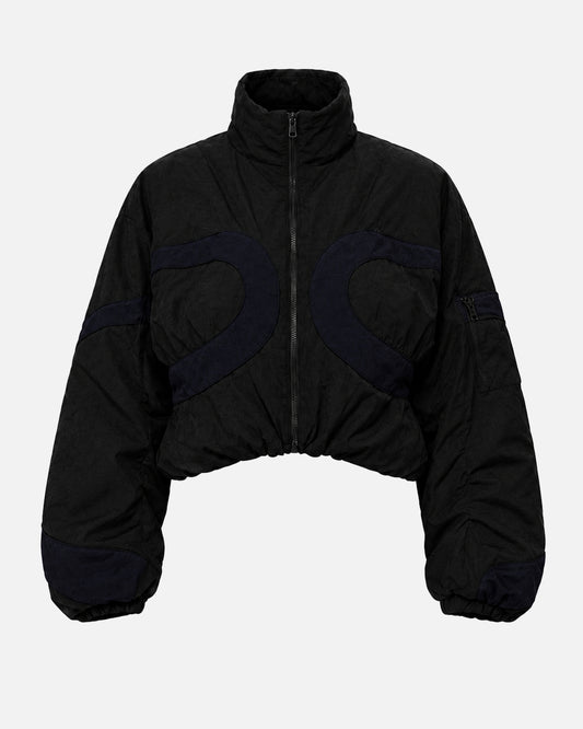 MODIFIED TRACK JACKET BLACK
