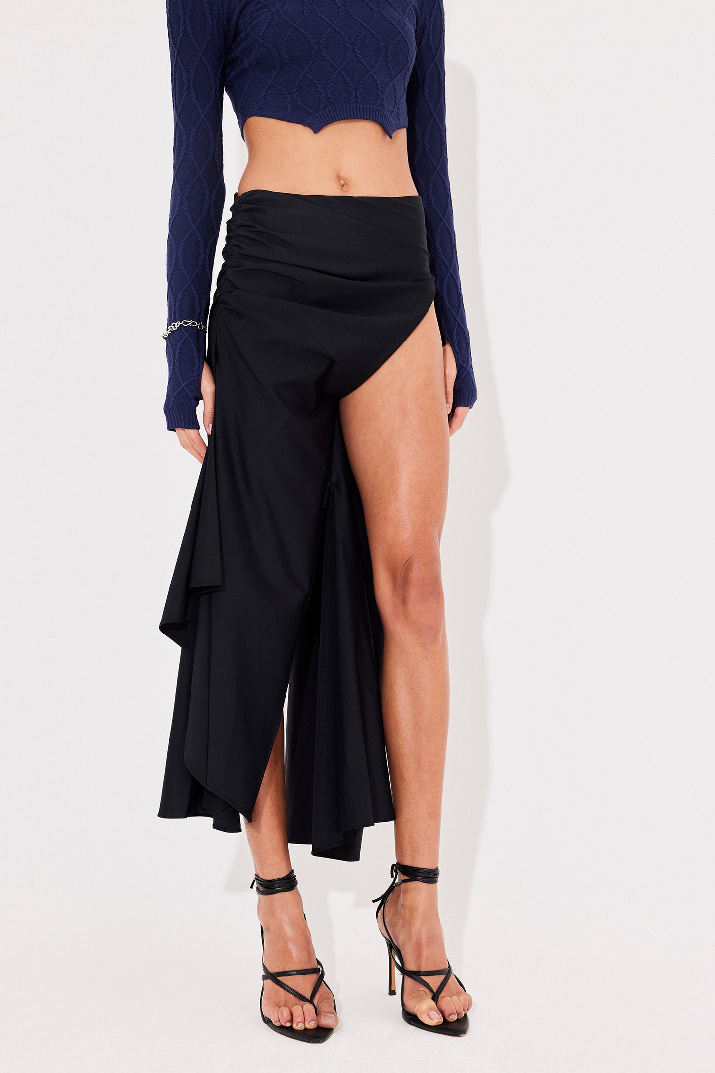 SIREN SKIRT BLACK