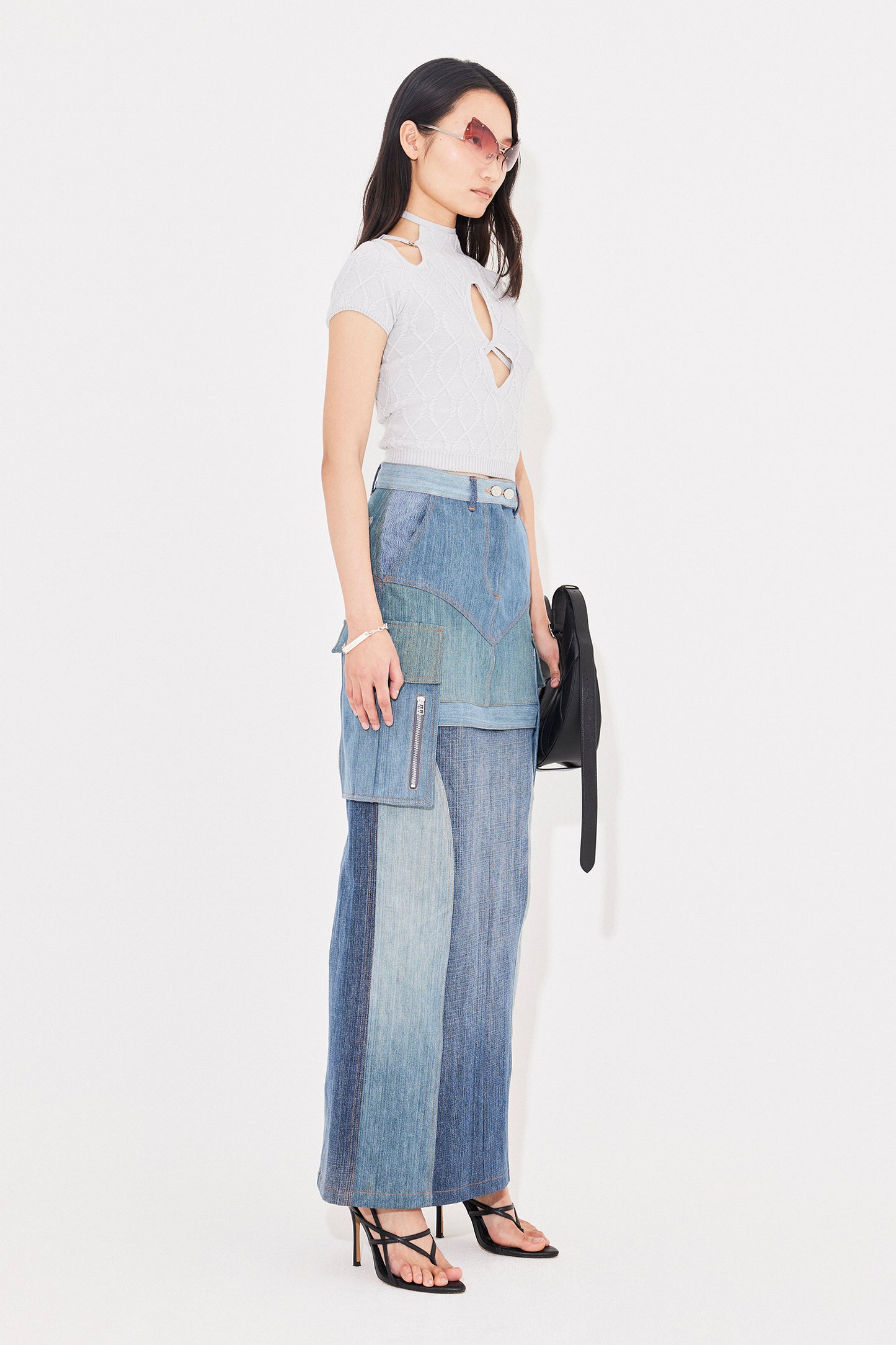 CLAW TOP GREY