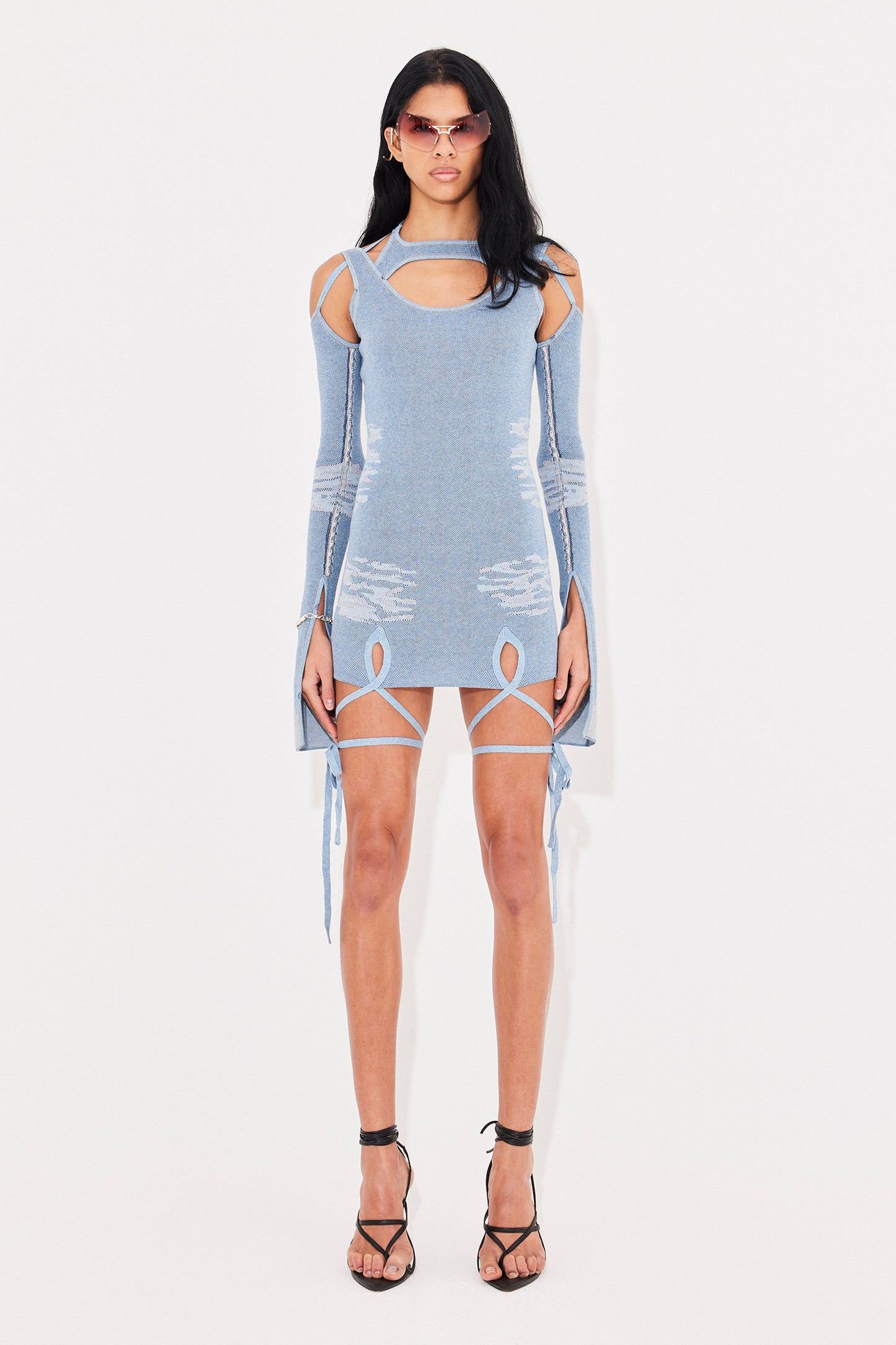 DENIM MARFA DRESS