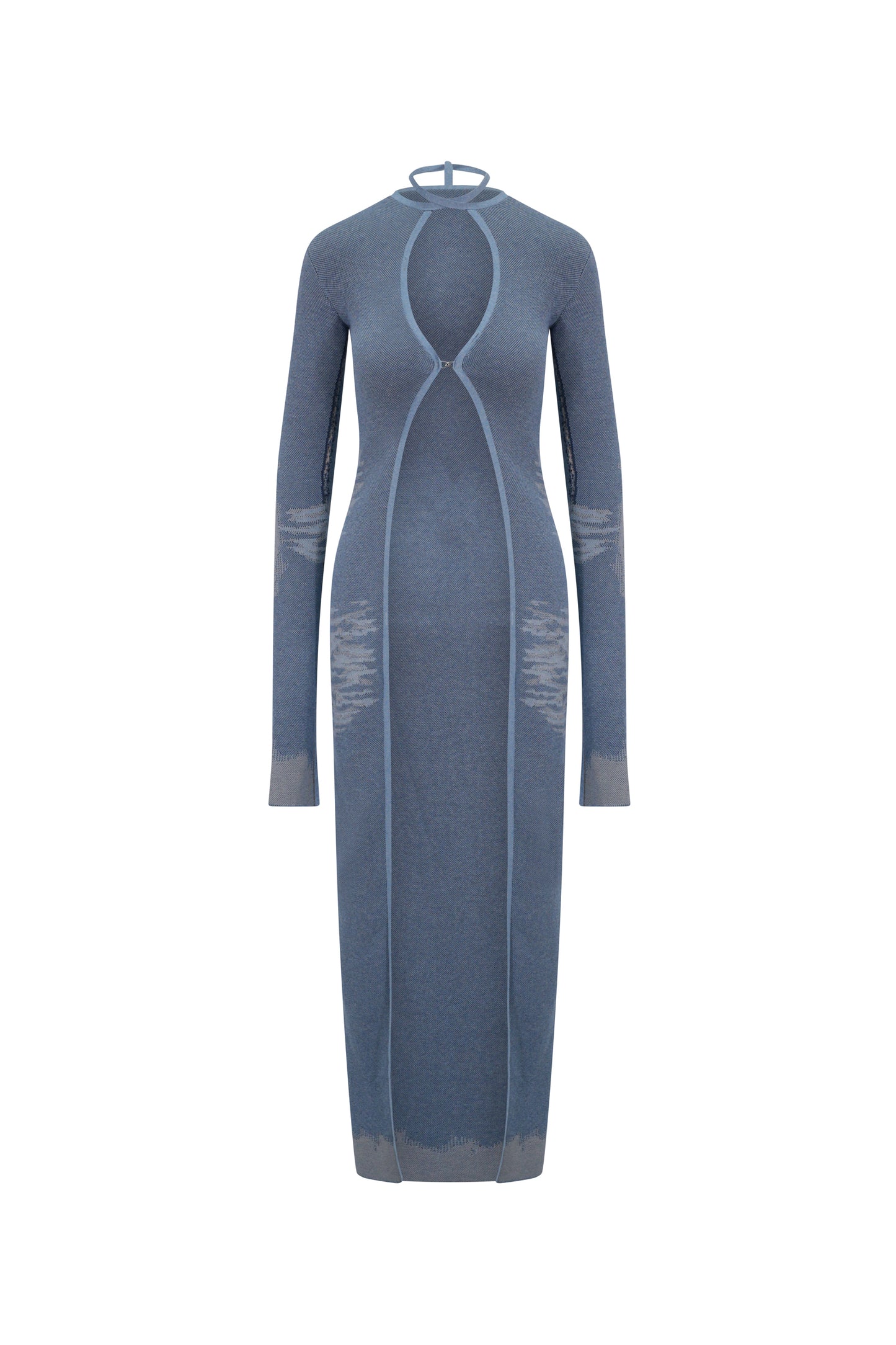 LONG DENIM SALEM CARDIGAN DENIM BLUES