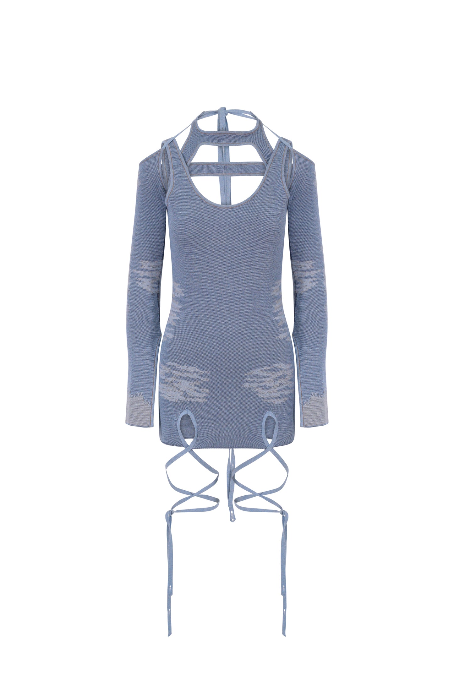 DENIM MARFA DRESS