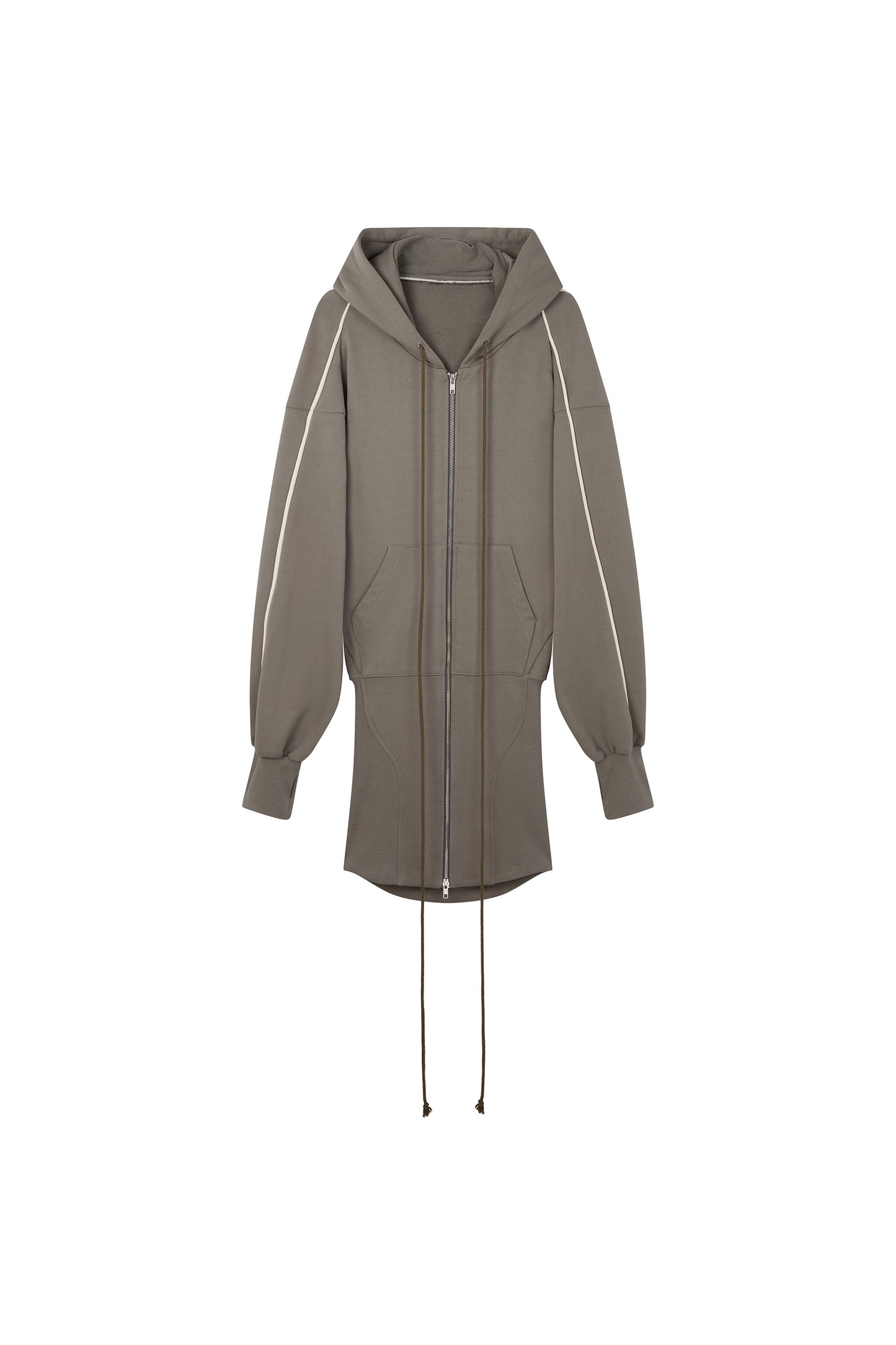 SERVICE HOODIE DRESS SAGE