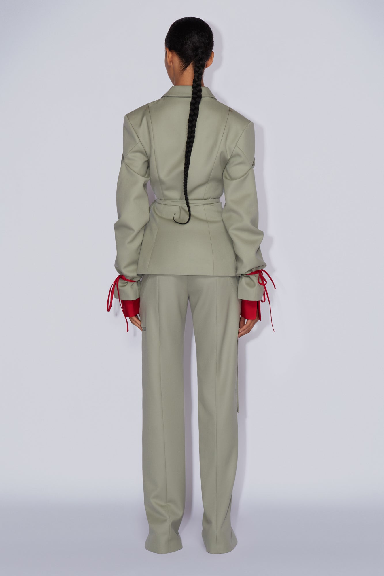 SERVICE TROUSERS SAGE