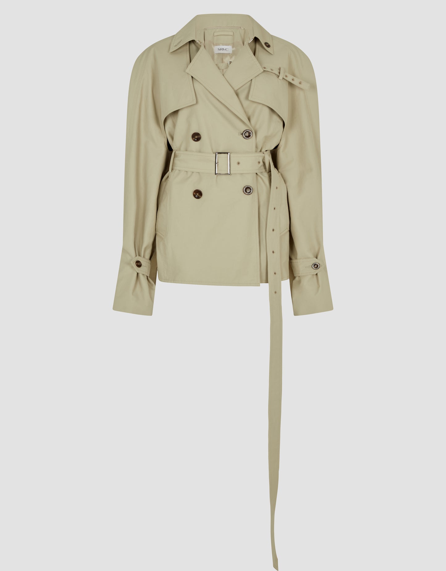 NOCTURNE TRENCH JACKET BEIGE