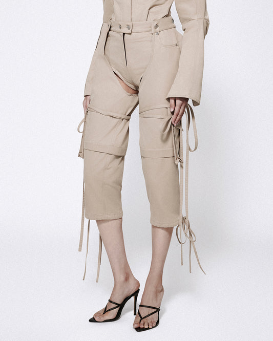 BELLA CHAP CAPRIS CARGO STONE