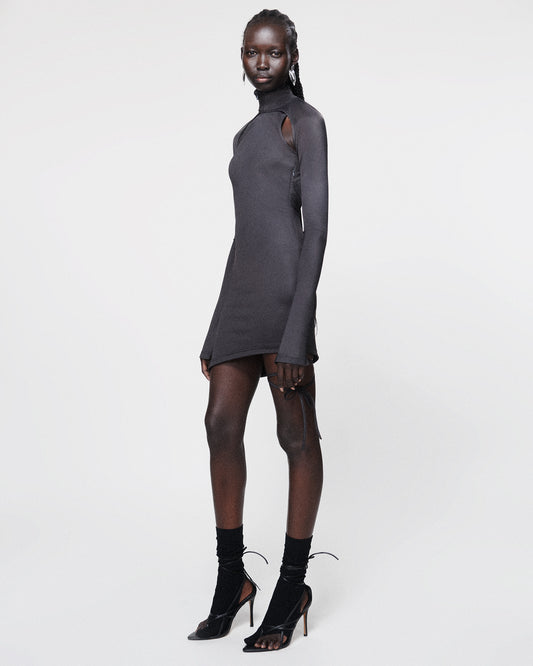 CRUSADER DRESS LIQUORICE