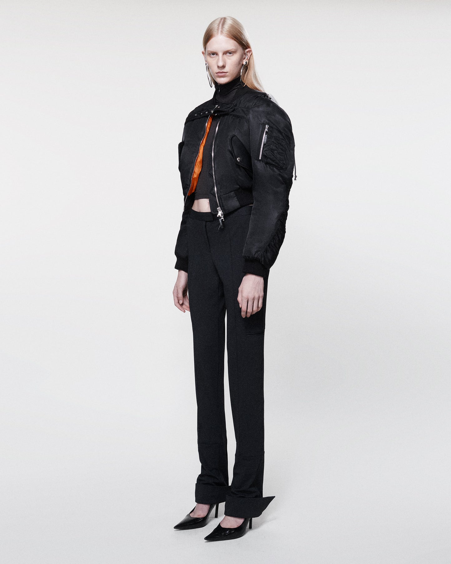 HARNESS BOMBER BLACK