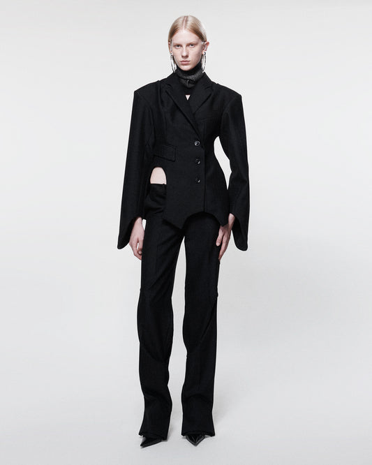 INVERSE TAILORED JACKET BLACK