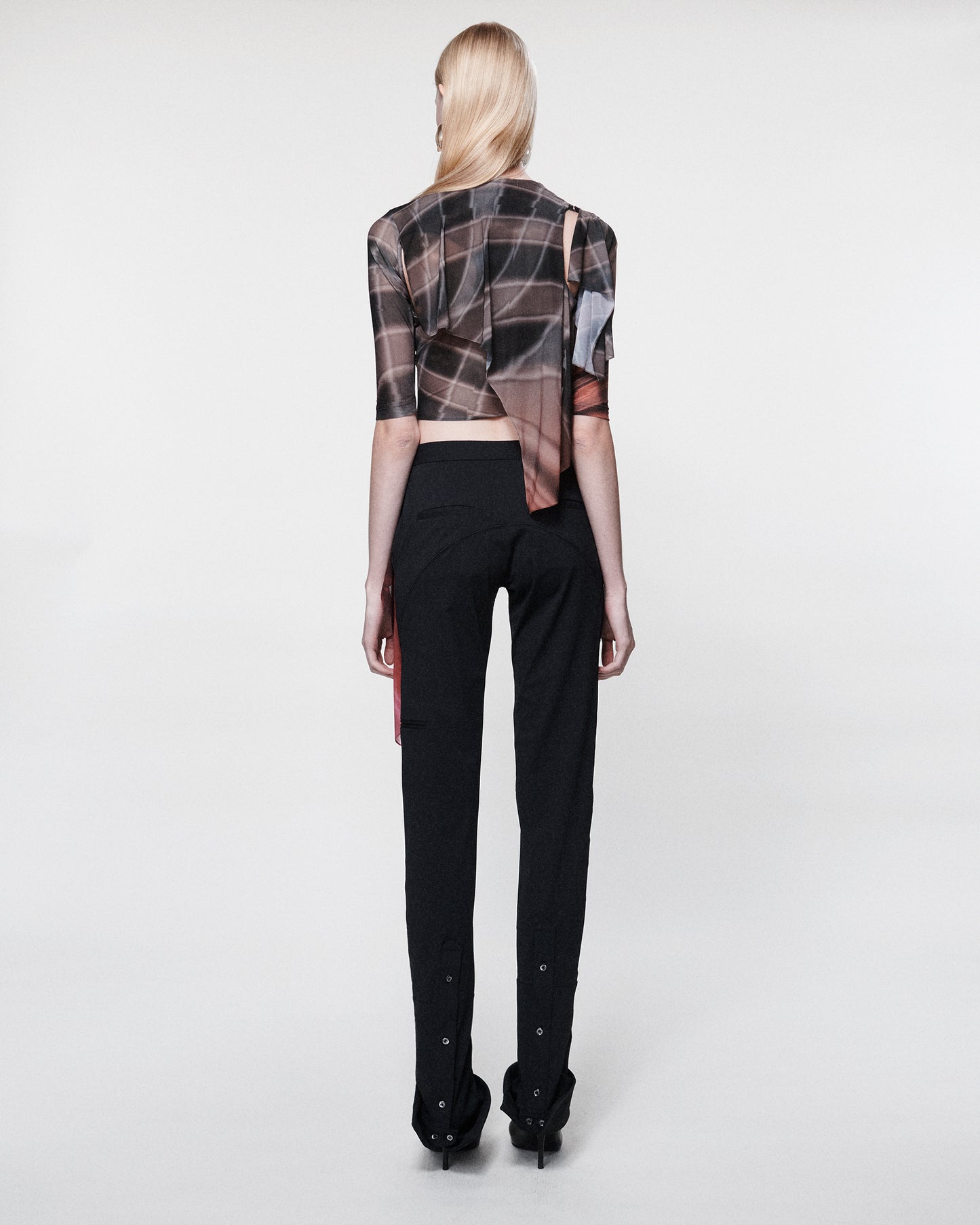 SHIRT COLLAR PANTS BLACK