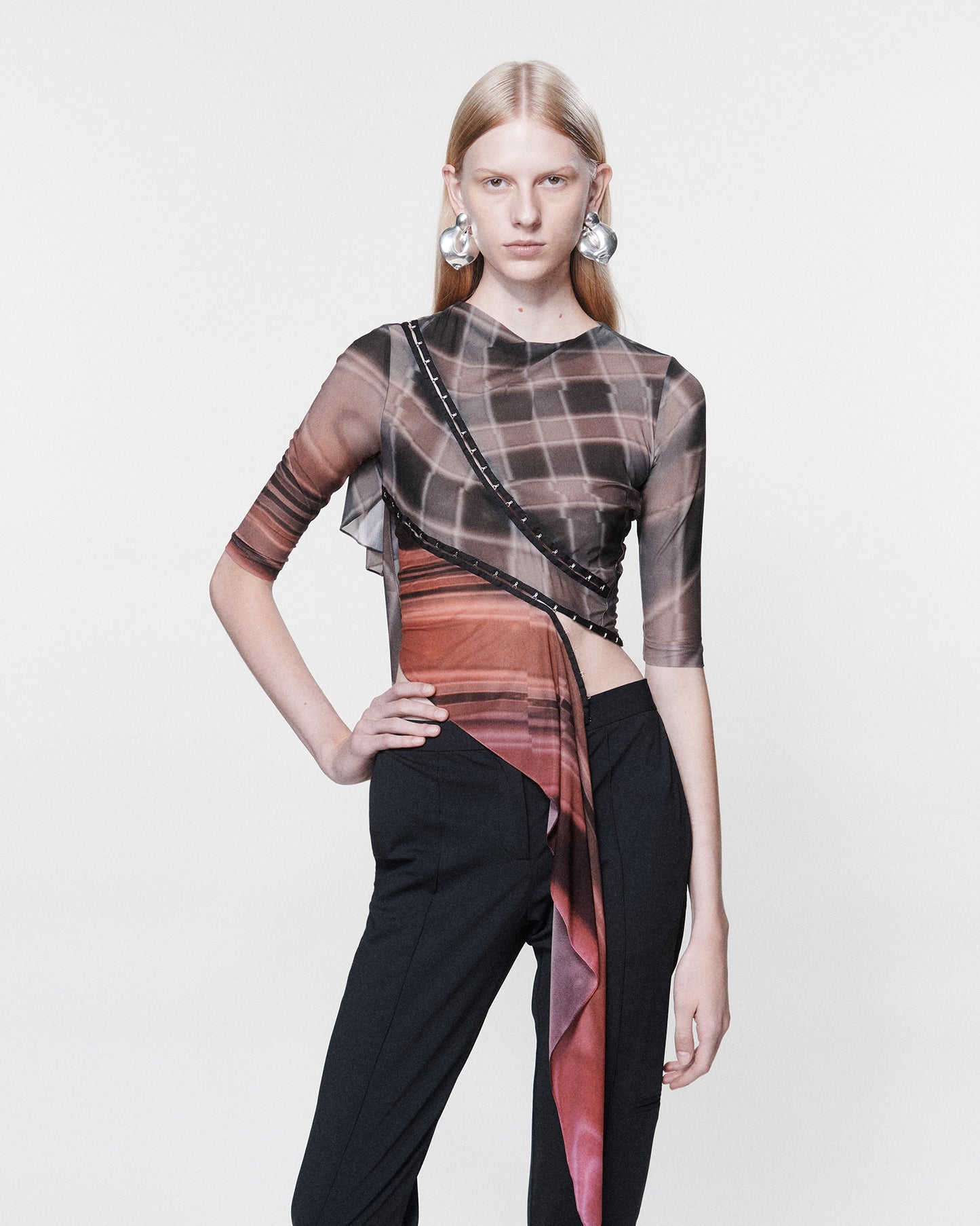 SHIRT COLLAR PANTS BLACK