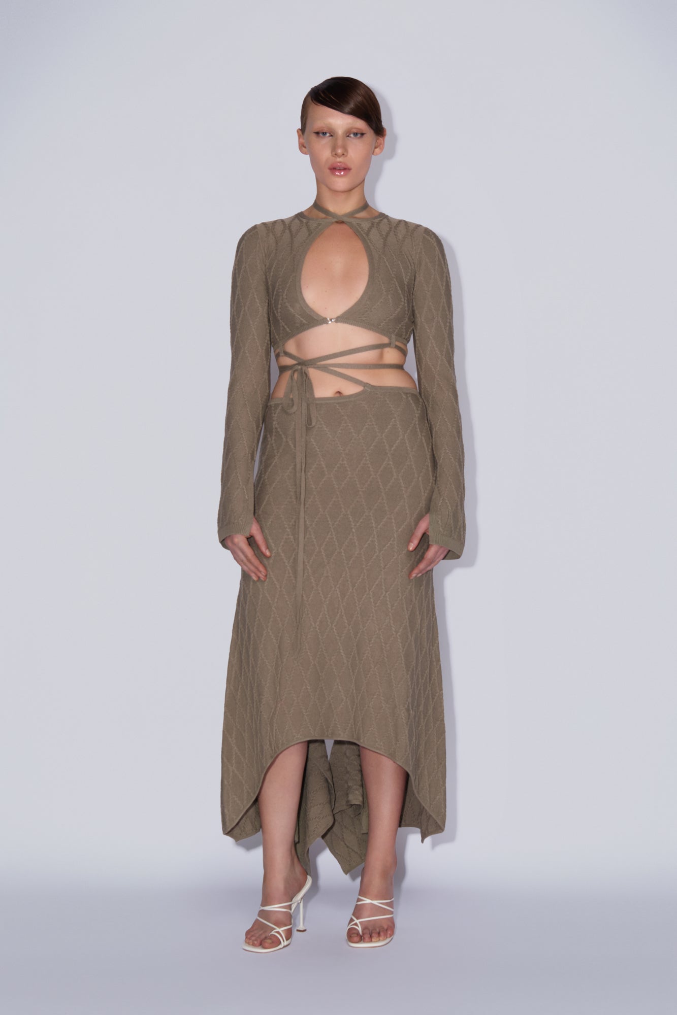 SALEM SKIRT CLAY