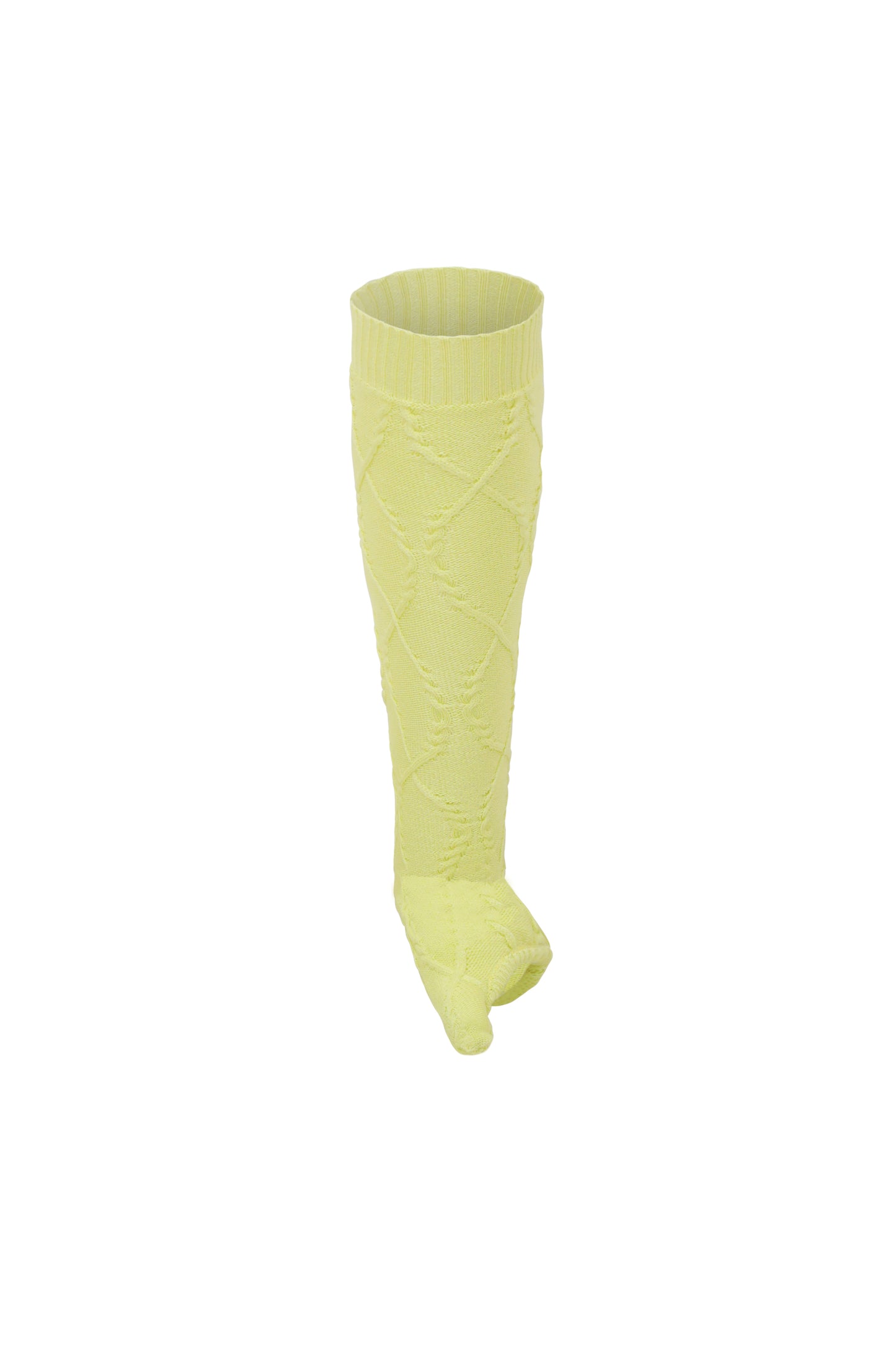 CABLE TABI SOCKS YELLOW