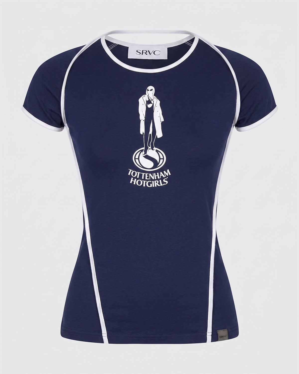 TOTTENHAM HOT GIRLS T-SHIRT NAVY