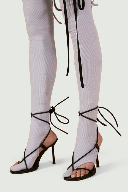 JERSEY RIB STOCKINGS BABY BLUE
